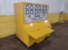 Kahn #310013, gas reactant test console bench & control unit