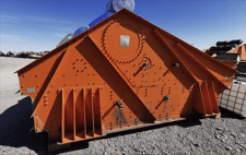 96" x 196" Vibramech #H2-48-24, double deck vibrating screen, 2010