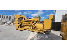 2000 KW Caterpillar 3516B, Stationary Generator Set, Diesel, 1800 RPM, 480V, 1000 hours, 2000