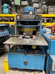 Moyer #15-30-2VCD, CNC spring grinder, 30" capacity, serial #80598-001