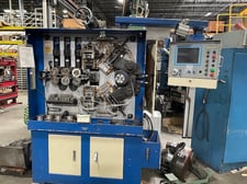 Simco #CSC-550, CNC spring coiler, 5mm capacity, tooling, 2 plane straightener, s/n #40712,2004