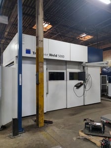 Trumpf #TruLaser-Weld-5000, 4000 watt, 6-Axis high accuracy robot, 2018