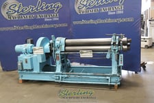 6' x 1/4" Hendley & Whittemore #3B, mechanical plate & angle roll, 6" roll diameter, #A6952