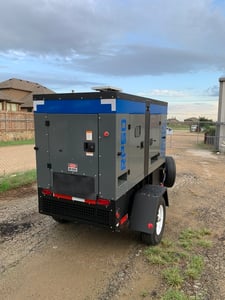 47 KW Winco #RP50F4-232, portable diesel generator set, 1800 RPM, Tier 4 Final, 2023