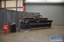 10' Pandjiris #120I-50, seam welder w/Lincoln Powerwave,.020"-.375" thick, 2007, #71485