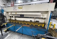 10 gauge x 10' HTC #125, hydraulic, 36" back gauge