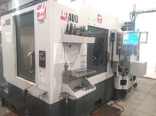 Haas #EC-400, 4-Axis CNC horizontal machining center, 20" X, 20" Y, 20" Z, 12000 RPM, 40+1 automatic tool