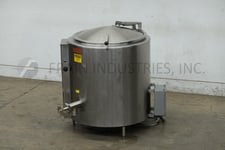 80 gallon Groen #AE180, 304 Stainless Steel, self contained, electric jacketed kettle, 32" dia. x 28" deep