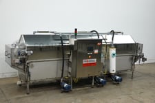 Pro Engineering / Manufactorin Slim Line #15030FA, 2 tier Stainless Steel belt & tunnel pasteurizer with 2