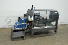 Pearson #CS25, automaitc, top case closer & hot melt glue sealer, 25-42 cases/minute, mounted on heavy duty