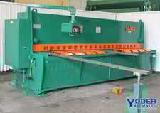 1/4" x 13' LVD #HST-E25/13MNC10, hydraulic power squaring shear, 15 HP, 1996, #72114