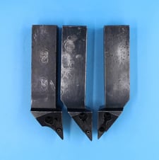 Dorian #MVJNL 24-4E, indexable tool holders, 1-1/2" x 1-1/2" x 4-7/8" shank, (3 available)]