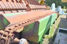 Log transfer conveyor, 30' long Can-Am 132 chain