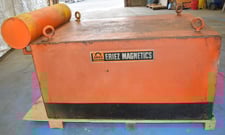 42" Eriez #SE-580, suspended magnet, rectifier, 64 amps, serial #A53753