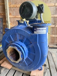 12" x 10" FLSmidth Krebs Millmax pump #MM300-C42U, 12" inlet, 10" outlet, 75 HP Toshiba motor