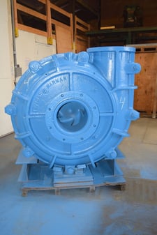 12" x 10" Warman #12/10FAH, pump, 12" inlet, 10" outler, serial #MDS4146M
