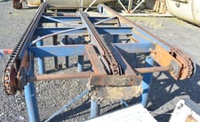 16' Chain triple strand transfer deck, 78 chain infeed transfer,