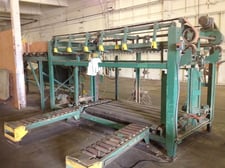 Image for Burelbach, automatic plywood panel stacker, up 4' W x 10' L, powered unit eject