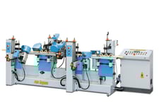 Renzo Borgonovo #MVS-2500, Denibbing/Spray/Stain Wipe, 14 HP total power, 100 mm H x 200 mm width working