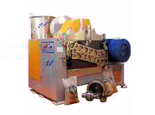 Nova Pellet #N-Plus-160KW, Pellet Mill, 2.8 ton/hr, 215 HP, 0.24" pellet diameter, 22.8" die, 2" die I.D.