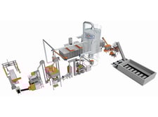 Nova Pellet #N-Plus-Plant, Pellet Plant, 2.4 ton/hr, 523 HP installed, 443 HP average, includes Dryer &