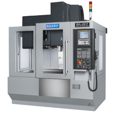 Sharp #SVL-2517SX-F, CNC vertical machining center, 24 automatic tool changer, 25.2" X, 17" Y, 18.1" Z, 12000
