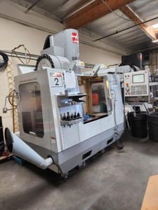 Haas #VF-2SS, vertical machining center, 24+1 side mount tool changer, 30" X, 16" Y, 20" Z, 12000 RPM, #40