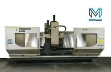 Cincinnati Lamb #FTV840-3700, CNC vertical machining center, 50 automatic tool changer, 145" X, 31.5" Y, 32"