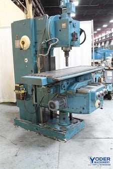 Heckert #FSS400/S, vertical mill, 18" x71" table, coolant, pendant Control, power draw bar, #61355