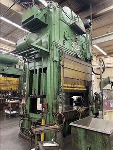 500 Ton, Danly #E4-500-64-96, straight side double crank press, 12" stroke, 42" Shut Height, 96" x64"bed, 12"