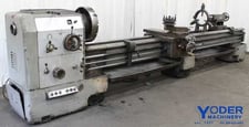 Image for 24"/30" x 144" Lansing #24x144, gap bed engine lathe, 4-jaw 20" chuck, inch/metric, Steady Rest, #63111