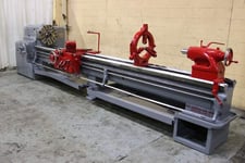 25" x 150" American #20x150, engine lathe, 17-1/2" swing over cross slide, 3 point steady rest, #70591