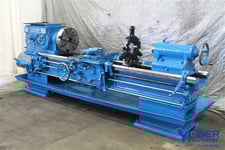 25" x 72" Lehmann, heavy duty engine lathe, 16" swing over cross slide, 4-jaw 18" chuck, 7.5 HP, #59961