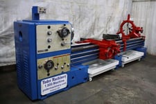 29" x 132" Summit #26-4x132, spindle hole engine lathe, 18" swing over cross slide, 4-jaw 18" chuck, #67205