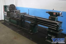 30" x 120" Kingston #HR3000, engine lathe, 20-1/2" swing over cross slide, digital read out, 20 HP, coolant