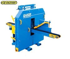 Baker #PAQ-II, Band Re-saw, 2-Head, 8" x 12" capacity, (2) 20 HP, 2025, new