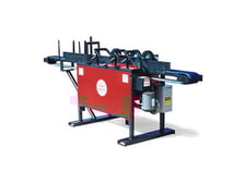 Morgan #Band, Military Band Notcher, 10 HP, 70 FPM, 1/4" to 1" depth, 1.5" width notch, 4" x 6" material