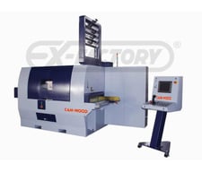 Cam-Wood #TRS-350-3MX, (3) Shifting Blade Rip Saw w/Optimizing, 13-3/4" usable arbor space, 50 HP, 130 FPM