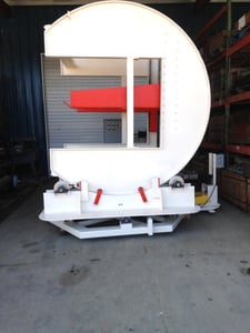 Magnum #C-Frame-Bundle-Turner, Bundle Rotate & Turner, 0 - 180 deg & 180 - 0 deg, 2 HP, 50" pack H, 25" clamp