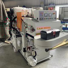 24" x 8" Cam-Wood #PL-24-SX, Top & Bottom Planer, 1/4" cut depth, 12" min. L, 70 FPM, 4200 RPM, 25 HP Top, 20