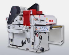 25" x 16" Cantek #GT-635ARD-16, Double Sided Planer, 12.2" min. L, 25 HP Top, 20 HP Bottom, 5400 RPM, 80 FPM