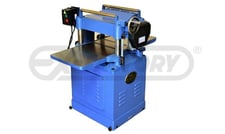 16" x 6" Oliver #4420, Single Sided Planer, 4 HP, Helical cutter head, carbide inserts, four-post design
