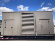 1500 KW Caterpillar #3512C, diesel generator set, 277/480 Volts, 3-phase, 500 hours, 2250 HP, enclosure, 2014