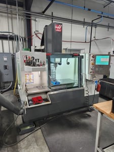 Haas #VF-2YT, CNC vertical machining center, 3-Axis, 30" X, 20" Y, 20" Z, 8100 RPM, 20 automatic tool