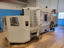Haas #EC-400PP, 70 automatic tool changer, 20" X, 20" Y, 20" Z, 12000 RPM, #40, 20 HP, rigid tap, chip