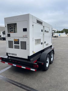 158 KW Multiquip #DCA180SSIU, Tier 3, 60 HZ, 1800 RPM, trailer mounted