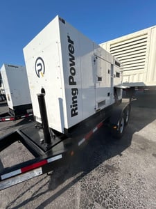 158 KW Multiquip #DCA180SSIU, trailer mounted, Tier 3, 60 HZ, 1800 RPM