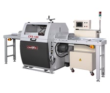 Cantek #CFS-100/EM-12, Defector & End Matcher/Finger Joint Block, 3.2" x 12" cut capacity, 10.6" min. L x