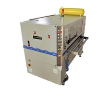 Unimak #GS-160-S, Hot Melt Glue Spreader, 365 deg F, 82 FPM, 63" working width, 1-5/8" thick, 9.5" spreader &
