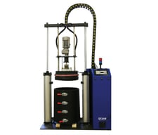 Valco Melton #Ddrum-Series, Adhesive Bulk Melter, 200 L drum capacity, 60 kg/hr flat, 130 kg/hr finned, (2)
